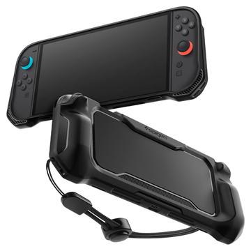 Carcasă TPU Nintendo Switch 2 Spigen Rugged Armor - negru mat