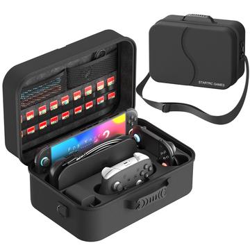 Husă de depozitare pentru jocuri Nintendo Switch 2 Startrc cu 18 sloturi pentru carduri de joc