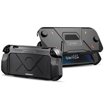 Husă Tech-Protect Carbonox pentru Nintendo Switch 2 - Negru
