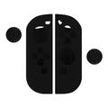 Carcasă din silicon pentru controler Nintendo Switch cu capace de prindere pentru degetul mare
