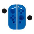 Carcasă din silicon pentru controler Nintendo Switch cu capace de prindere pentru degetul mare