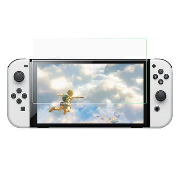 Protector de ecran din sticla securizata Nintendo Switch OLED - Case Friendly - Transparent