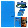Husă Portofel cu Închidere Magnetică Nokia C2 2nd Edition - Albastru
