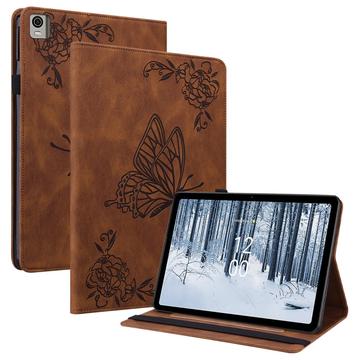 Nokia T21 Butterfly Series Folio Husă - maro
