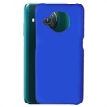 Husă Plastic Cauciucat Nokia X10/X20 - Albastru