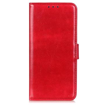 Husă Portofel Nokia X30 Cu Închidere Magnetică - Roșu
