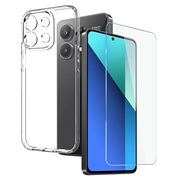 Set de Protecție - 9H - Xiaomi Redmi Note 13 4G - Northjo 2-în-1 - Clar