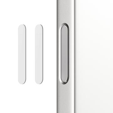 Northjo Butonul de control al camerei Protector din sticlă călită pentru iPhone 16 Pro/16 Pro Max/16/16 Plus - 2 buc. - Alb