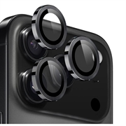 Set de protecție pentru obiectivul camerei iPhone 17 Pro/17 Pro Max Northjo - Negru