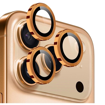 Set de protecție pentru obiectivul camerei iPhone 17 Pro/17 Pro Max Northjo - Portocaliu