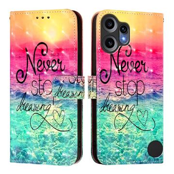 Husă Portofel Nothing CMF Phone 2 Pro - Wonder - Niciodată să nu încetezi să visezi