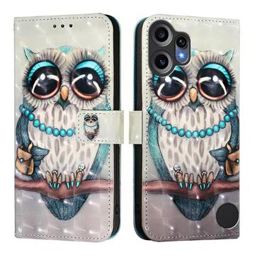 Husă Portofel Nothing CMF Phone 2 Pro - Wonder - Bufniţă