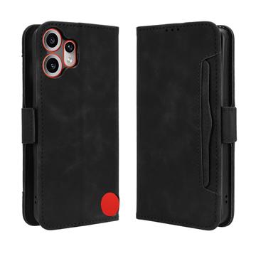 Husă portofel pentru card Nothing CMF Phone 2 Pro - Negru