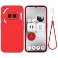 Husă Silicon Nothing Phone (2a) - Liquid - Roșu