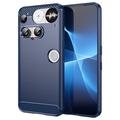 Husă TPU Brushed Nothing Phone (3) - Fibră de Carbon