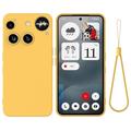Husă din silicon lichid Nothing Phone (3) cu curea de mana