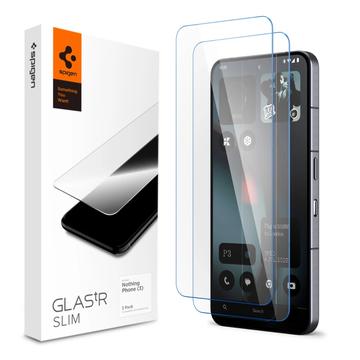 Protecție Ecran Nothing Phone (3) - Spigen Glas.tR Slim - Negru