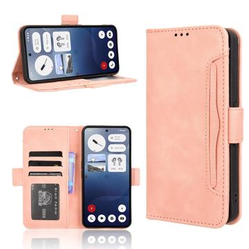 Husă portofel pentru card Nothing Phone (3a) - Roz