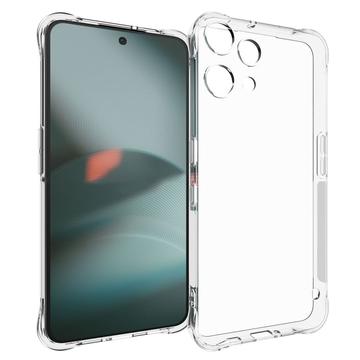 Nothing Phone (3a) Lite Husă din silicon rezistentă la șocuri - Transparent