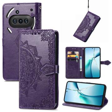 Husă Portofel Nothing Phone (3a) - Mandala - Violet