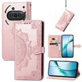 Husă Portofel Nothing Phone (3a) - Mandala - Auriu Roze