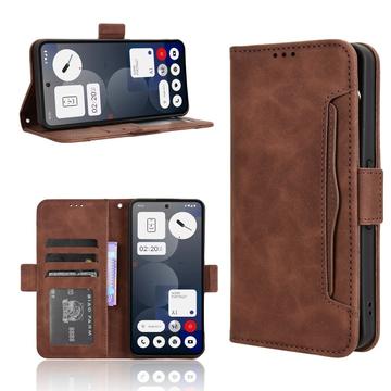Husă portofel pentru card Nothing Phone (3a) Pro - maro