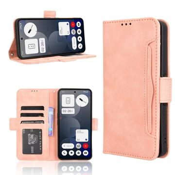 Husă portofel pentru card Nothing Phone (3a) Pro - Roz