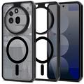 Husă Magmat Tech-Protect pentru Nothing Phone (3a) Pro - Compatibilă MagSafe - Negru / Clar