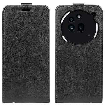 Husă Flip Vertical Nothing Phone (3a) Pro - Slot Card - Negru