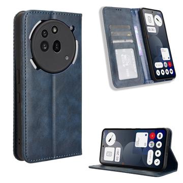Husă Portofel cu Închidere Magnetică Nothing Phone (3a) Pro - Albastru