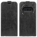 Husă Flip Vertical Nothing Phone (3a) - Slot Card - Negru