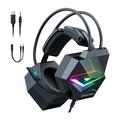 Căști de gaming Onikuma X20 - RGB, sunet surround stereo, microfon HD - Negru