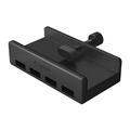 ORICO MH4PU Hub USB montat pe clemă - 4x USB 3.0 - Negru