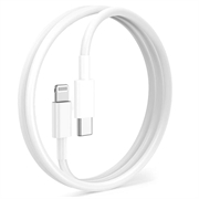 Cablu USB-C / Lightning OTB - iPhone 14/13/12/X/iPad Pro - 1m - Alb