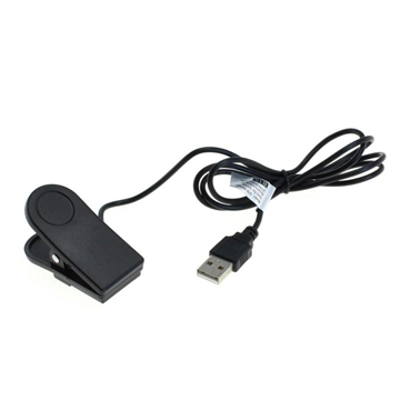 Cablu de încărcare / cablu de date USB OTB pentru Garmin Forerunner 230/235/630/735XT, Approach G10/S20, vivomove HR - 1m - Negru