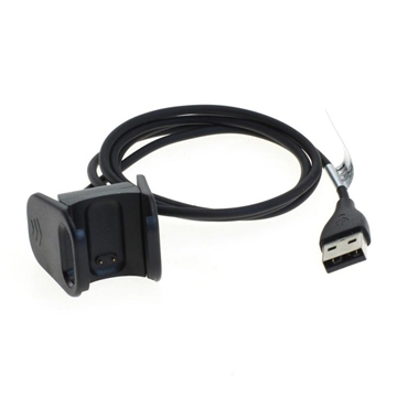 Fitbit Charge 3 OTB Cablu de încărcare USB - Negru