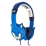 Căști cu fir pentru copii Sonic the Hedgehog de la OTL Technologies - Albastru