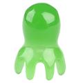 Perie flexibilă pentru masajul scalpului Octopus - verde