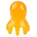 Perie flexibilă pentru masajul scalpului Octopus - Galben