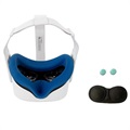 Set Inferfață Facială VR 3-În-1 Oculus Quest 2 - Albastru