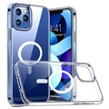 Husă Hibrid iPhone 13 Pro - Okkes MagSafe - Transparent