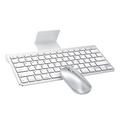 Omoton KB088/BM001 Combo mouse și tastatură fără fir pentru iPad/iPhone - Argintiu