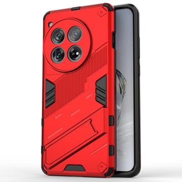 Husă Hibrid cu Stand OnePlus 12 - Armor - Roșu