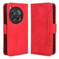 Husă Portofel OnePlus 12 - Cardholder - Roșu