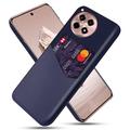 Husă cu Buzunar Card OnePlus 12R/Ace 3 - KSQ - Albastru