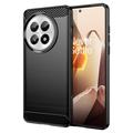 Husă TPU Brushed OnePlus 13 - Fibră de Carbon - Negru
