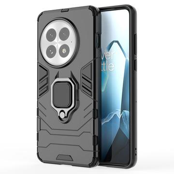 Husă Hibrid Cu Suport Inel OnePlus 13 - Negru