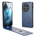 Husă Flip Vertical OnePlus 13 - Slot Card - Albastru