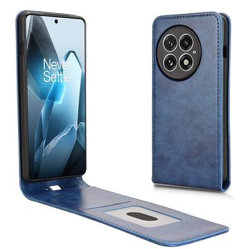 Husă Flip Vertical OnePlus 13 - Slot Card - Albastru