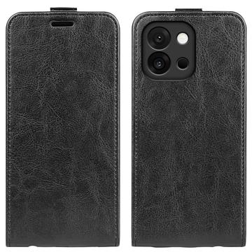 Husă Flip Vertical OnePlus 13T - Slot Card - Negru